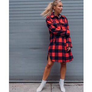 Avec Les Filles Shaket Plaid Coat | Large